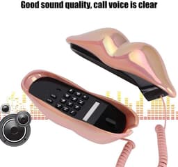 Draadloze Vaste Telefoon voor Thuis en Kantoor met Geheugenfunctie — thumbnail 5