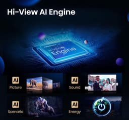 Hisense U7Q 85U79Q tv 2,16 m (85") 4K Ultra HD Smart TV Wifi Zwart, Grijs — thumbnail 3