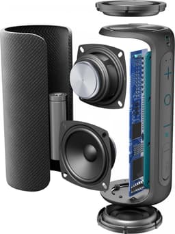 AQL Thunder, draagbare LS BT dual driver, zwart — thumbnail 2