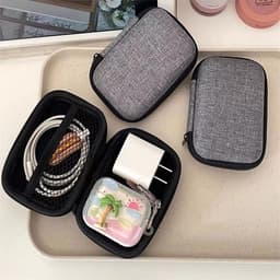 2 Pcs External Hard Drive Enclosure Hard Shell Cover for Extreme Travel Bag - Protective Cover for External Hard Drive Transport Cable Bag — thumbnail 4