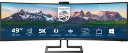 Philips 499P9H - UltraWide Dual QHD Curved - USB-C - VA Monitor - 49 inch — thumbnail 1