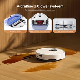 Roborock Q10 S5+ Robotstofzuiger en Dweil met Zelflediging– Zuigkracht van 10000 Pa–Vibrerende dweilpads– Handsfree Reinigen tot 7 Weken– Dubbel Anti-klitontwerp– Automatisch dweilen– Obstakelvermijding–Wit– S8 Plus Upgrade — thumbnail 5