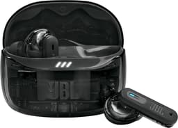 JBL Tune Beam 2 - Noise Cancelling Oordopjes - Oortjes Draadloos - Bluetooth - In-ear True Wireless - 48 uur speeltijd - IP54 - Ghost Black — thumbnail 11