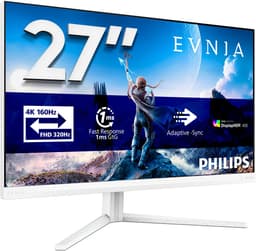Philips Evnia 27M2N5901A - 4K Next Gen Dual-Mode Gaming Monitor - AI Ambiglow - 160hz - 320hz - USB-C 65w - 27 inch — thumbnail 10