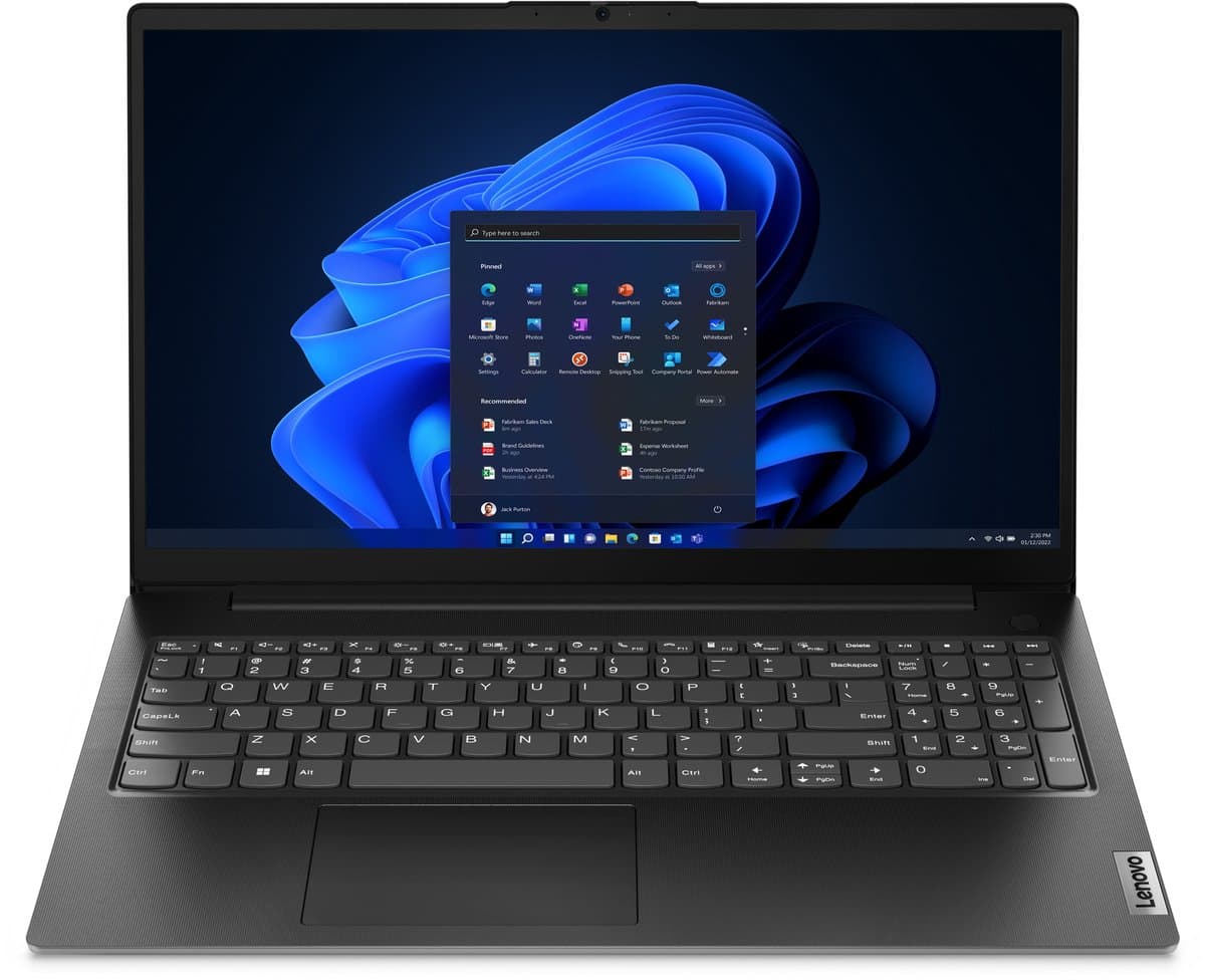 Lenovo V15 G4 - Laptop - 15.6" - Ryzen 5 7520U - 16GB RAM - 512GB M.2 SSD - Windows 11 Pro - QWERTY — afbeelding 1