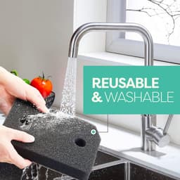 Vervangend plintfilter voor Miele T1-droger - 9164761 warmtepompdroger - plintfilter van schuim - 2 stuks — thumbnail 3
