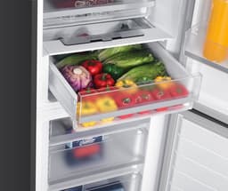 BONN388-NFD-040AIN - Koelvriescombinatie - Zuinig A-Label - 201 cm Hoog - Display - Fast Freeze - Multiflow - 5 Jaar Garantie - 377L - No Frost - Inox — thumbnail 12