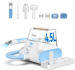 P30 Hondenverzorging - Vacuüm - Ultra-Low Noise - Pet - Stofzuiger - Grooming Kits - met 4,5L Grote Capaciteit Stofbox - Huisdier - Wit — thumbnail 6