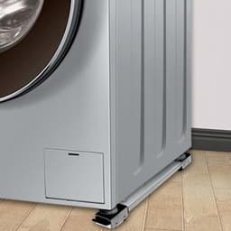 Wasmachine Onderstel - Trolley Poten - Apparaten Verplaatsen - Verstelbare Lengte - 2 stuks - Zwart — thumbnail 2