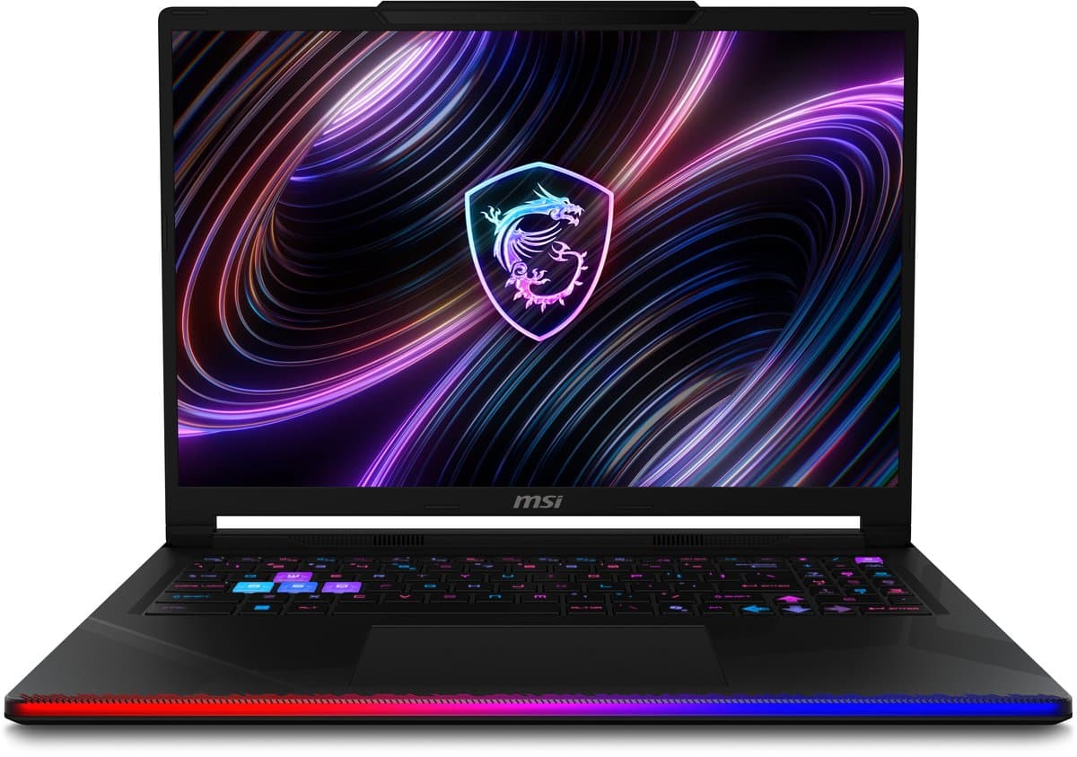 MSI Raider 16 Max HX B2WI-034NL Intel Core Ultra 9 290HX Plus Laptop 40,6 cm (16") Quad HD+ 32 GB DDR5-SDRAM 2 TB SSD NVIDIA GeForce RTX 5080 Wi-Fi 7 (802.11be) Windows 11 Home Zwart — afbeelding 1