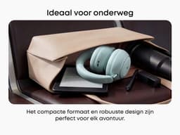 soundcore Space 2 by Anker, Active Noise Cancelling Koptelefoon, Comfortabele Pasvorm, 50H Speeltijd, LDAC Hi-Res Draadloze Audio, Dual Connection, Helderre Gesprekken, Bluetooth 6.1, Nap Mode, Draagdetectie — thumbnail 6