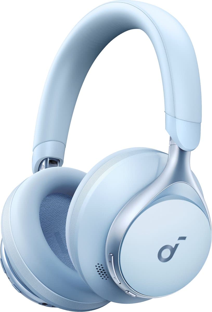 soundcore Space One by Anker - Draadloze Over-ear Koptelefoon - Headphones - Active Noise Cancelling, Multipoint Connection, 55 uur accuduur, Bluetooth 5.3, LDAC, Hi-Res Certified — afbeelding 1