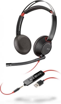 Headphones with Microphone Poly BLACKWIRE C5220 — thumbnail 2