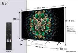 "TCL 65MQLED75K tv 165,1 cm (65"") 4K Ultra HD Smart TV Zwart 1000 cd/m_ - Smart TV" — thumbnail 10