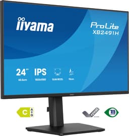 iiyama ProLite XB2491H-B1 - 24 inch - Full HD - IPS - verstelbaar — thumbnail 1