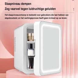 EAFC - Skincare Fridge - Mini Koelkast - Inclusief E-Book - Skincare Koelkast - Make-up Koeling - 4 Liter — thumbnail 2