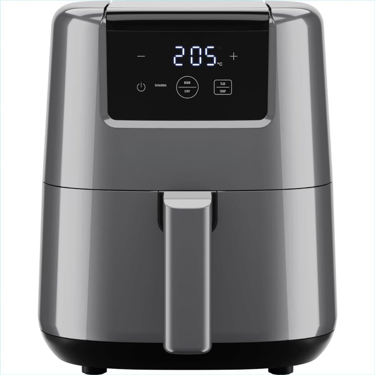 MIRA® Mini Airfryer - Airfryer - Airfryer Klein - Grijs - ‎‎22cmx 26cmx 26cm; 2.3 kg — afbeelding 1