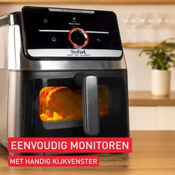Tefal Easy Fry Smart & Silence XXL EY876D - Stille Airfryer XXL - 7L - 1700W - 55 Programma's - Tot 8 Personen — thumbnail 8