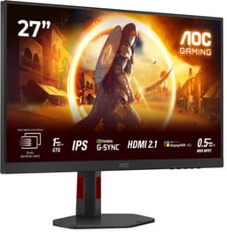 AOC G4 U27G4R - 4K Gaming Monitor - Dual Frame - 160hz tot 320hz - Full HD tot 4K - HDR400 - USB-hub - 27 inch — thumbnail 12