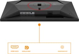 AOC G4 24G4HA - Full HD IPS Gaming Monitor - 200Hz - Ergonomisch - Speakers - 24 inch — thumbnail 11