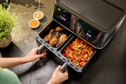 Braun TwinCook 5 TD5030IBK - Dubbele Airfryer - 10 L - 2x5L Vaatwasbestendige Lades - 2400 W — thumbnail 9