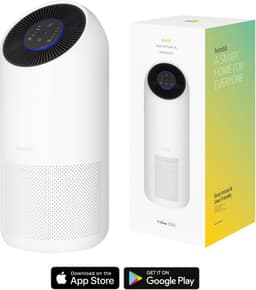 Hombli Smart Air Purifier XL – Luchtreiniger – HEPA 13 Filter en Actieve Koolstoffilter – Wifi - Bediening via App – Spraakbesturing met Google, Alexa en Siri — thumbnail 1