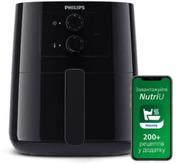 Philips Airfyer Essential 3000 Series - HD9200/90 - 4,1liter (L) - Heteluchtfriteuse - Rapid Air - 12 in 1 kookfuncties — thumbnail 10