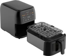 Tomado TAF8002B - Grote airfryer - XXL airfryer - 8 liter - Heteluchtfriteuse - Kijkvenster - Tiptoetsbediening - 7 automatische programma's - Zwart — thumbnail 7