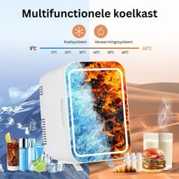 Skincare Fridge 4L - Organizer - Make up Koelkast - Beauty Fridge - Wit — thumbnail 4