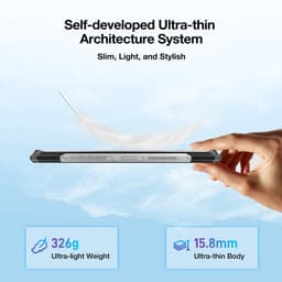 DOOGEE Blade10 Max Onbreekbare Mobiele Telefoon Android 15 Batterij 10300mAh 90Hz 6.56"HD 32GB + 256GB 50MP Camera,Zilver — thumbnail 9