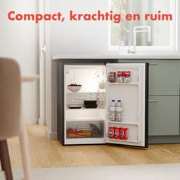 KitchenBrothers Koelkast - 88L - Tafelmodel - IJskast - Frigo - Vrijstaand - Zwart — thumbnail 4