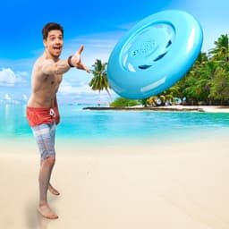 Lenco AFB-100BU - Bluetooth Speaker Frisbee - Blauw — thumbnail 7