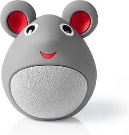 Nedis Bluetooth®-Speaker - Maximale batterijduur: 3 uur - Handheld Ontwerp - 9 W - Mono - Ingebouwde microfoon - Koppelbaar - Animaticks Melody Mouse - Grijs — thumbnail 3