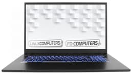 Linux laptop 17,3" | i7-1355U | 16 GB ram | 512 GB SSD | MET DVD-Writer | Linux naar keuze, Ubuntu, Linux Mint, Debian, QWERTY — thumbnail 1