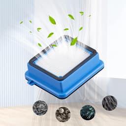 6 stuks Filter set Geschikt voor AEG QX6 QX7 QX8-2 Motor & HEPA Filter ASKW1 Onderdelen Vervanging Accessoires wasbaar — thumbnail 7
