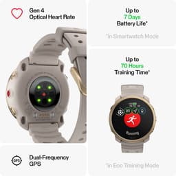 Polar Vantage M3 Multisport Smartwatch - Greige/goud - S en M/L — thumbnail 8