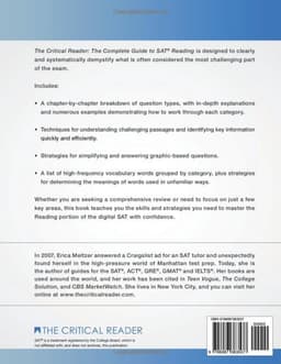 The Critical Reader, Sixth Edition: The Complete Guide to SAT Reading — thumbnail 2