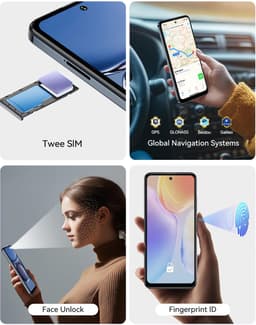 HOTWAV Note 13 Max mobiele telefoon senioren - Smartphone - 256GB - Zwart - mobiele telefoon zonder abonnement - 2 jaar garantie - Met Transparante Hoes - 4G Dual SIM — thumbnail 8