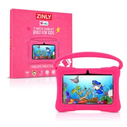 ZINLY® Kindertablet - Tablet - 7 inch - Android 10.0 - Langdurig gebruik - Kids Proof - Kinder tablet voor kinderen vanaf 3 jaar Incl beschermhoes & Ouderlijk Toezicht App - Roze — thumbnail 7