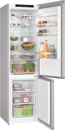 Bosch KGN392LBF - Serie 4 - koel-vriescombinatie - Total No Frost - nooit meer ontdooien- RVS - Zeer stil -Energielabel B - VitaFresh XXL 0°C: houd etenswaren langer vers met extra ruime vershoudlades — thumbnail 4
