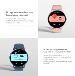 Knobbout 1.28 inch ultradunne smartwatch met gezond heidsmonitoring, sporttracking, muziekbediening, persoonlijke wijzerplaat, bluetooth bellen - - zwart staal+siliconen horlogeband — thumbnail 3