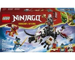 LEGO NINJAGO Zilvar en Grimtak het Drakenbeest Speelgoed Draak voor Kinderen 71863