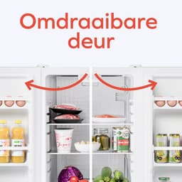 KitchenBrothers Koelkast - 92L - Tafelmodel - IJskast - Frigo - Vrijstaand - Wit — thumbnail 8