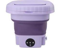 Vt products - Draagbare wasmachine - Mini-wasmachine - Opvouwbaar en groot 11L - Compact formaat - Babykleding - Volautomatisch en gebruiksvriendelijk