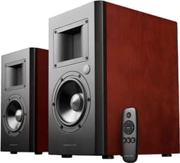 AirPulse: A200 actieve speakers - kersenhout — thumbnail 6