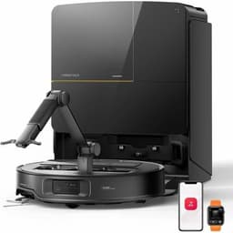 Roborock Saros Z70 – Robotstofzuiger en dweilrobot – Met OmniGrip-arm – 22.000 Pa – Aangedreven door AI – 7,98 cm ultradun – FlexiArm Riser – Tech AdaptiLift-chassis – Vermijdt obstakels – Multifunctioneel dock 4.0 — thumbnail 20