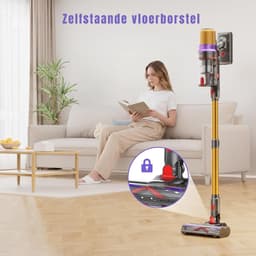 DYNA® Steelstofzuiger Met Snoer - Steelstofzuiger - Stofzuiger - Zwart - ‎40cm x 30cm x 20cm — thumbnail 2