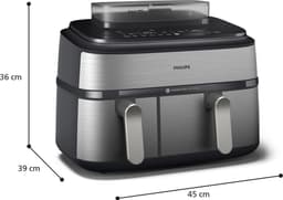 Philips 5000 series - Dubbele airfryer - 9L - 2750W — thumbnail 10