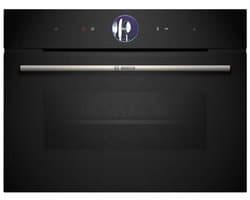 Bosch CMG7241B1-1 Serie 8 inbouw combi oven zwart + 3 Jaar Gratis Extra Garantie