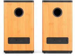 Draadloze speakers - Audizio BS20 speakerset - Luidspreker boxen met Bluetooth - Oplaadbare accu - Bamboe — thumbnail 13